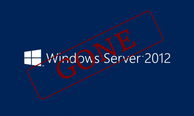 Time to upgrade – Server 2012 R2 End-of-life